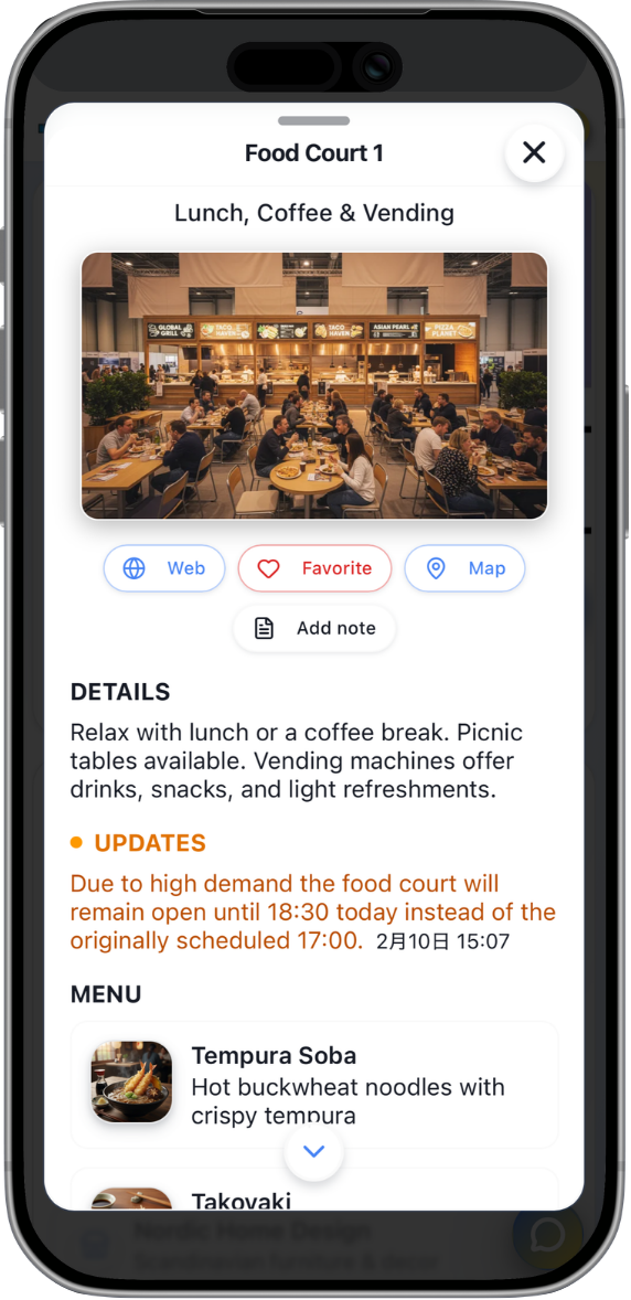 Food Court & Details