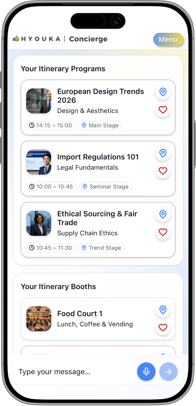 Personalized Itinerary